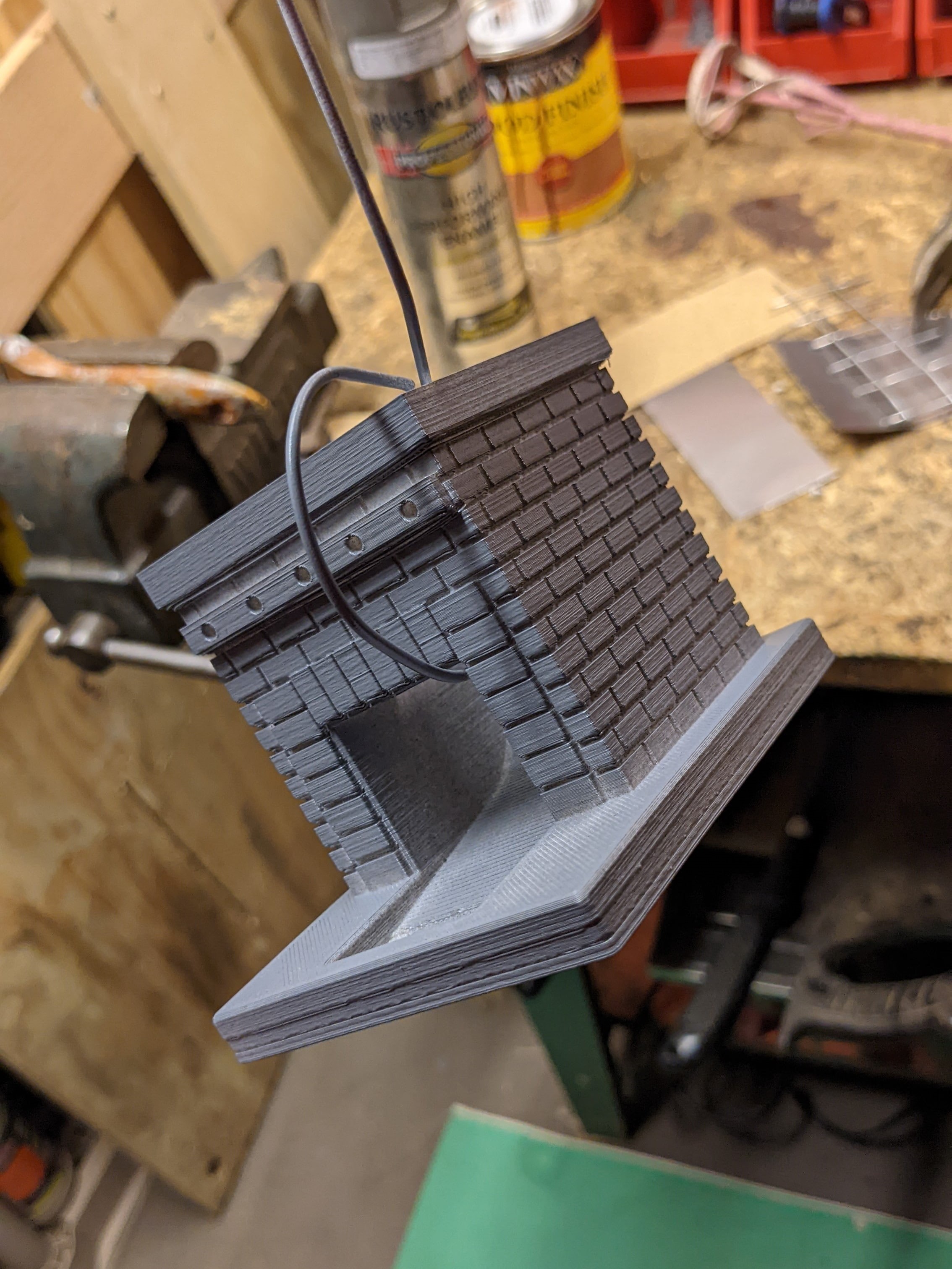 primed tower unfinished